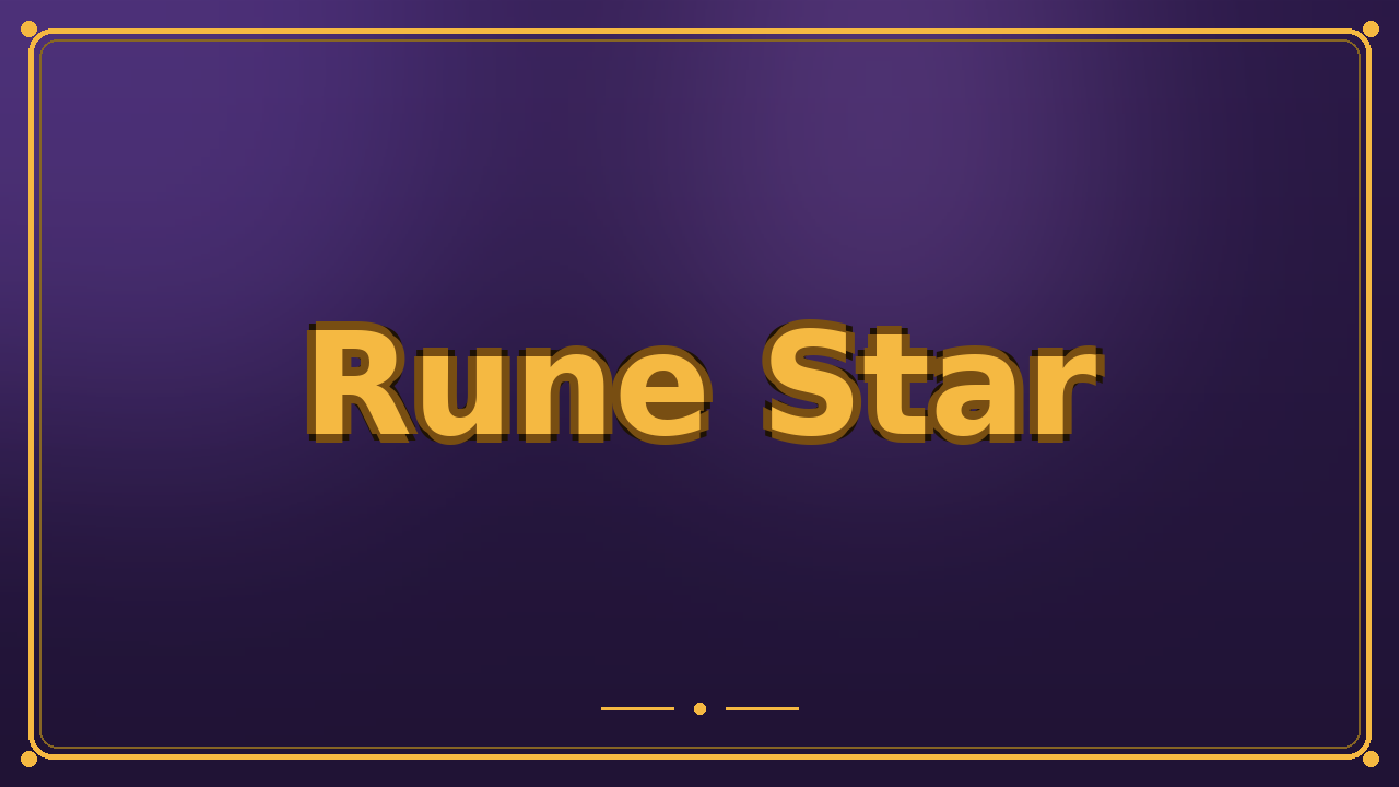 Rune Star
