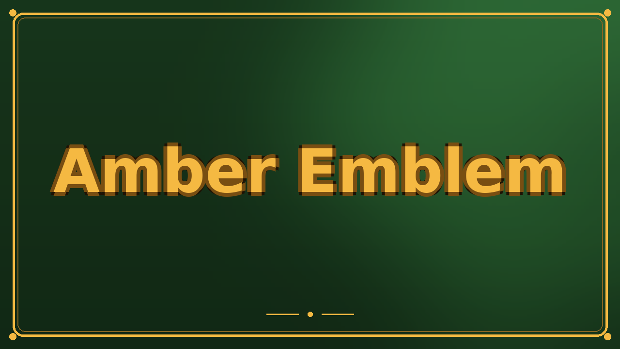 Amber Emblem