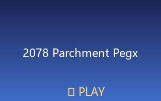 Parchment peg