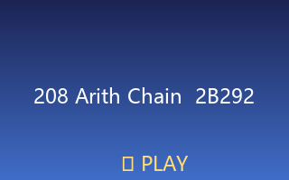 Arith Chain 2B292