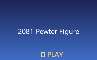 Pewter figure