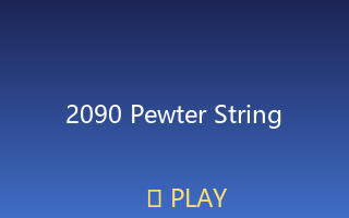 Pewter string