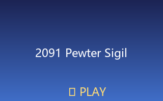 Pewter sigil