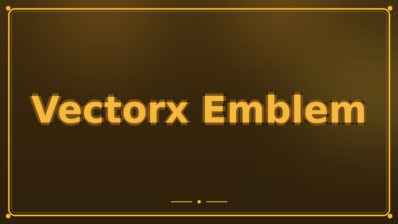 Vectorx Emblem