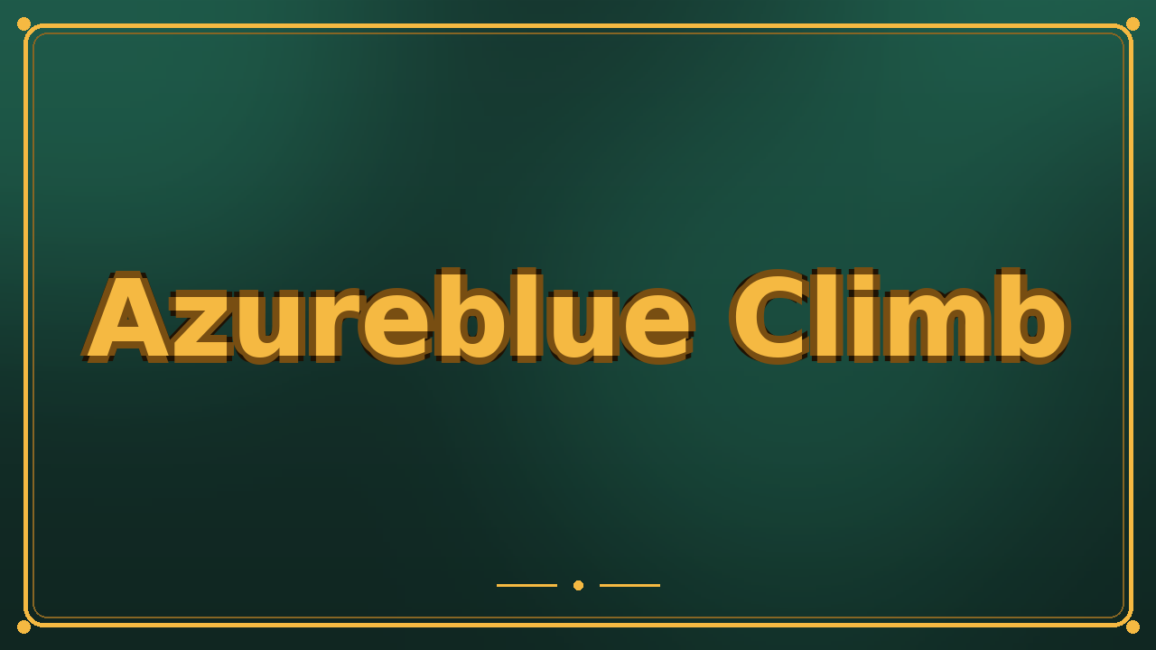 Azureblue Climb