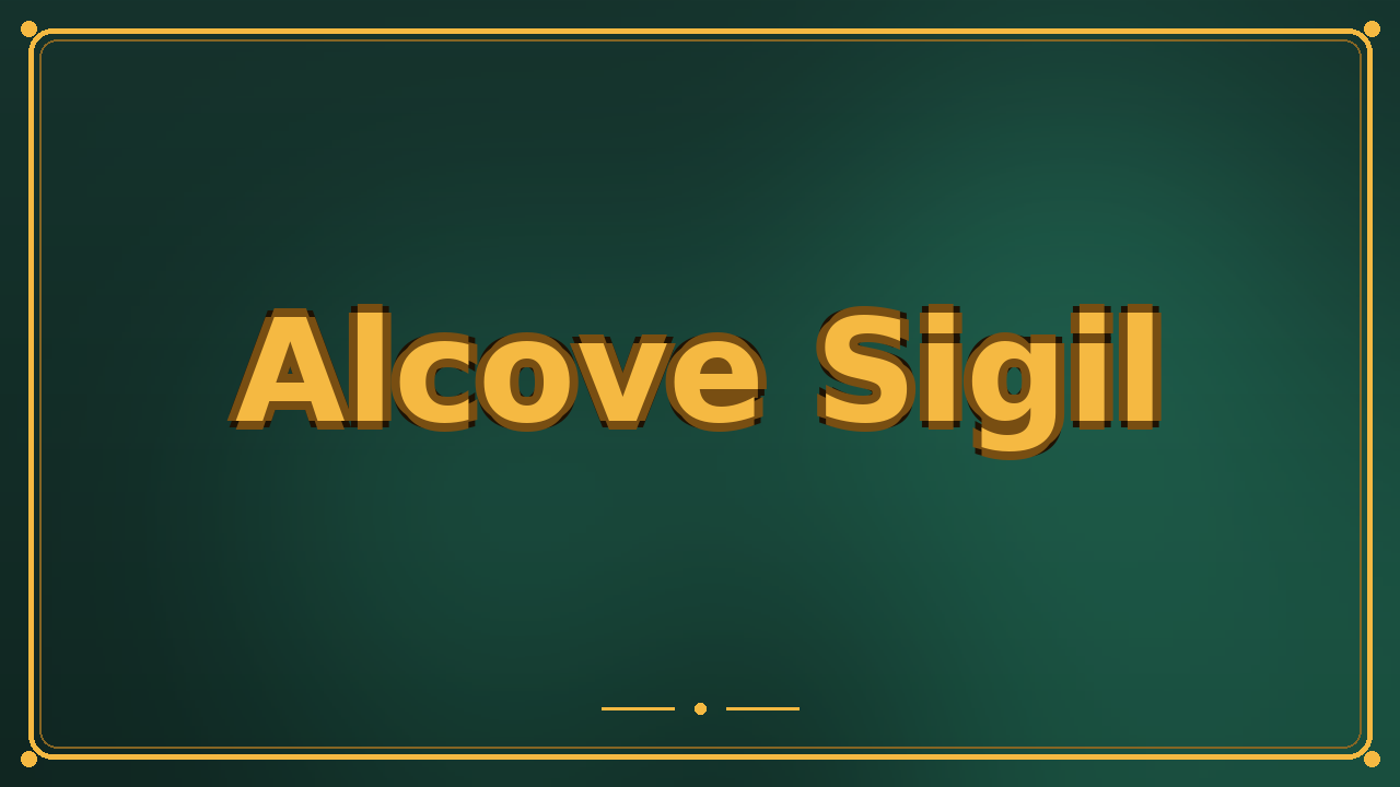 Alcove Sigil