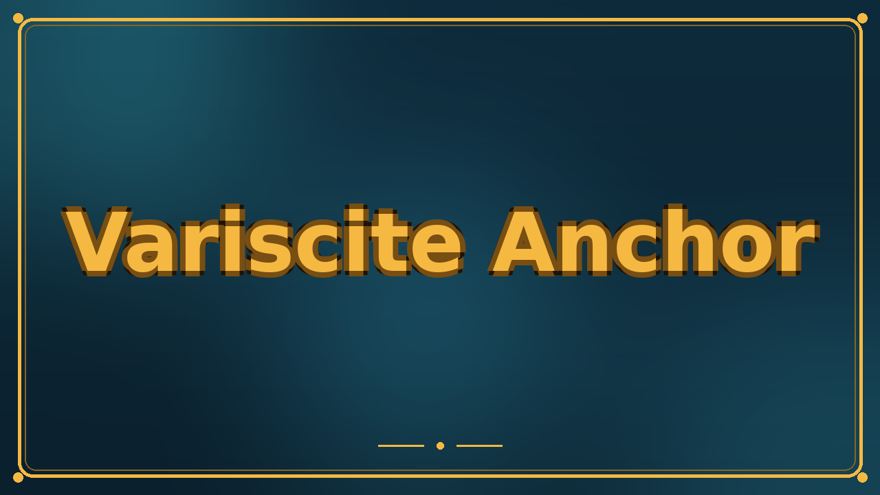 Variscite Anchor